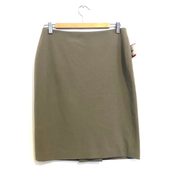 Anne Klein Pencil Skirt Sage Green - Picture 1 of 4